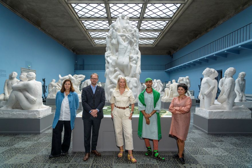 Foto: Jon Gorospe - Jury: Mona Gjessing, Jarle Strømmodden (juryleder), Kristine K. Wessel, Ahmed Umar og Azar Alsharif