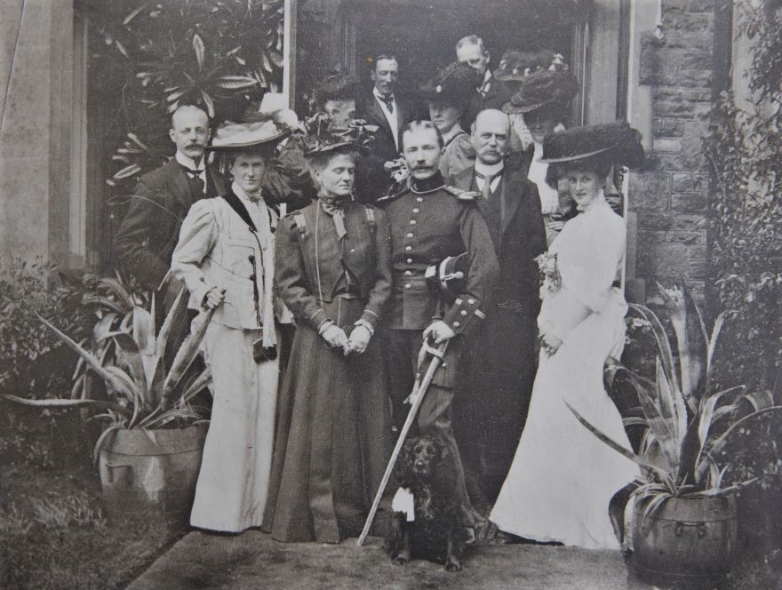 Alice Mary Highford og Eivind Eckbo - brudebilde